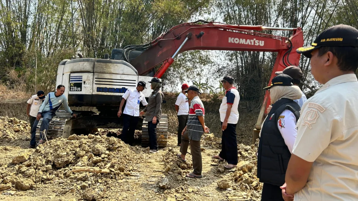 Tambang Galian C Tanpa Izin Dikeluhkan Warga, Satpol PP Bojonegoro Tutup Lokasi