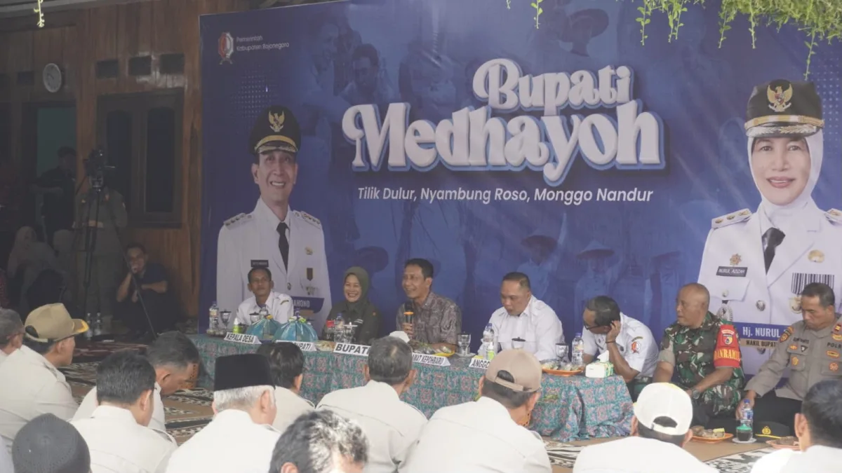 Medhayoh ke Kepohbaru, Bupati Bojonegoro Dicurhati Peternak Gayatri Gegara Pakan Mahal