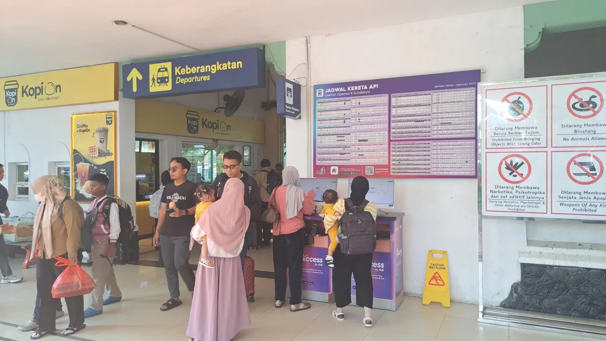 Jumlah Pelanggan KA Dilayani di Bojonegoro Capai 59 Ribu Lebih pada Juli 2026
