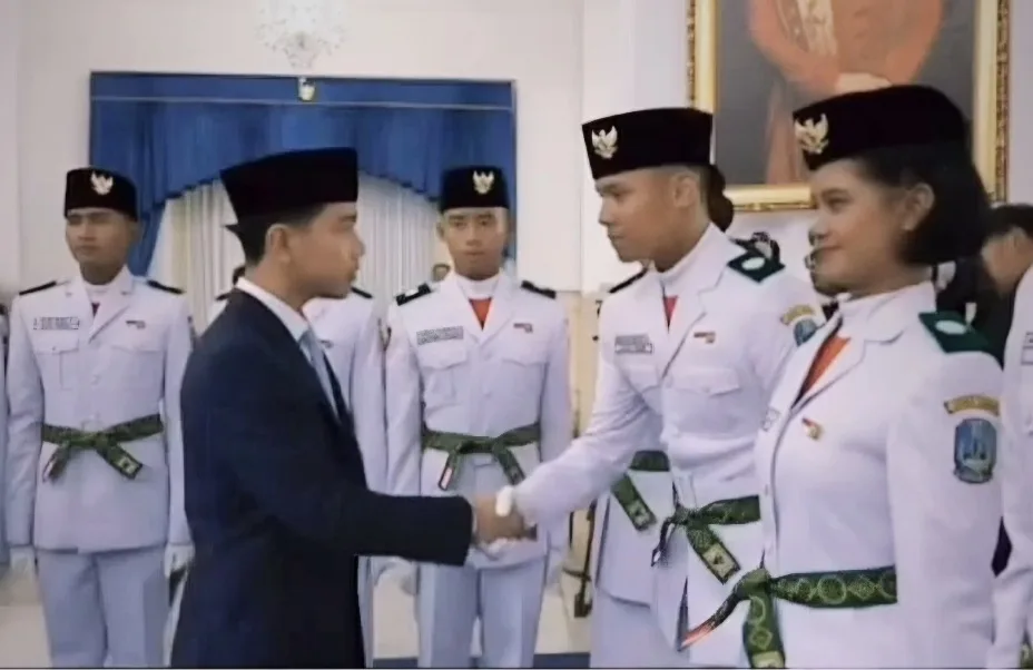  Banggakan Bojonegoro, Reihan Nifan Jadi Paskibraka di Istana pada HUT ke 81 RI