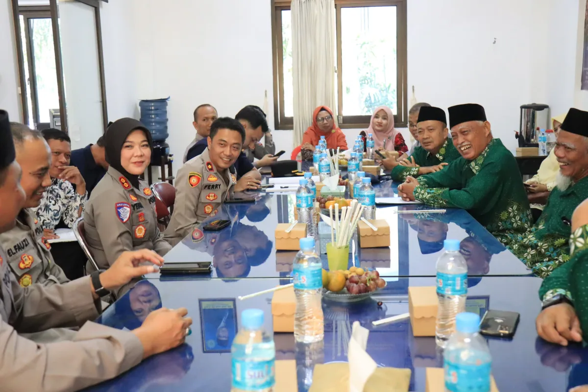 Silaturahmi Ke Muhammadiyah, Kapolres Yenni Bangun Kolaborasi Jaga Bojonegoro 