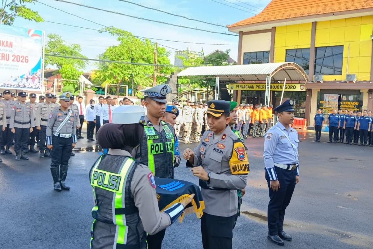 Operasi Keselamatan Semeru 2026 Dimulai, Polres Bojonegoro Siap Tekan Angka Kecelakaan