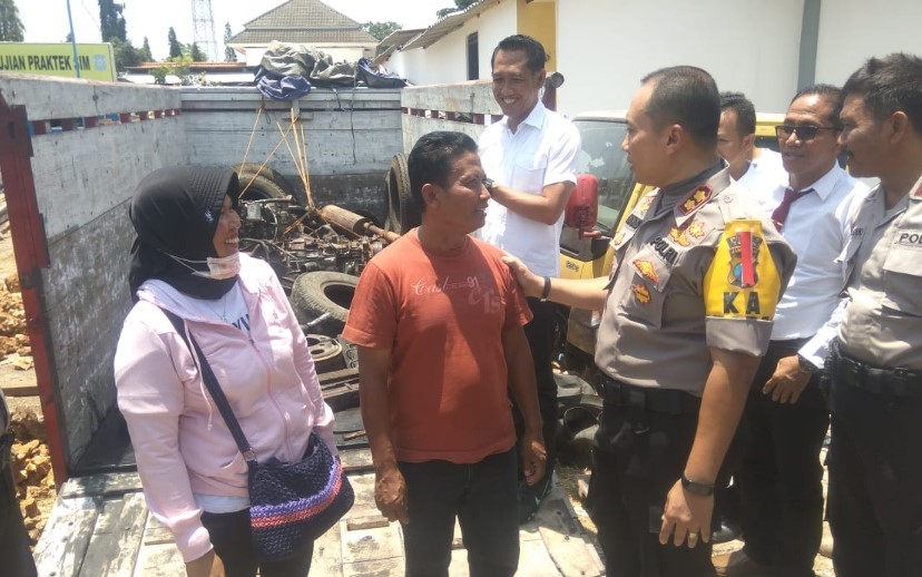 Truk Milik Korban Begal Diserahkan Ke Pemilik
