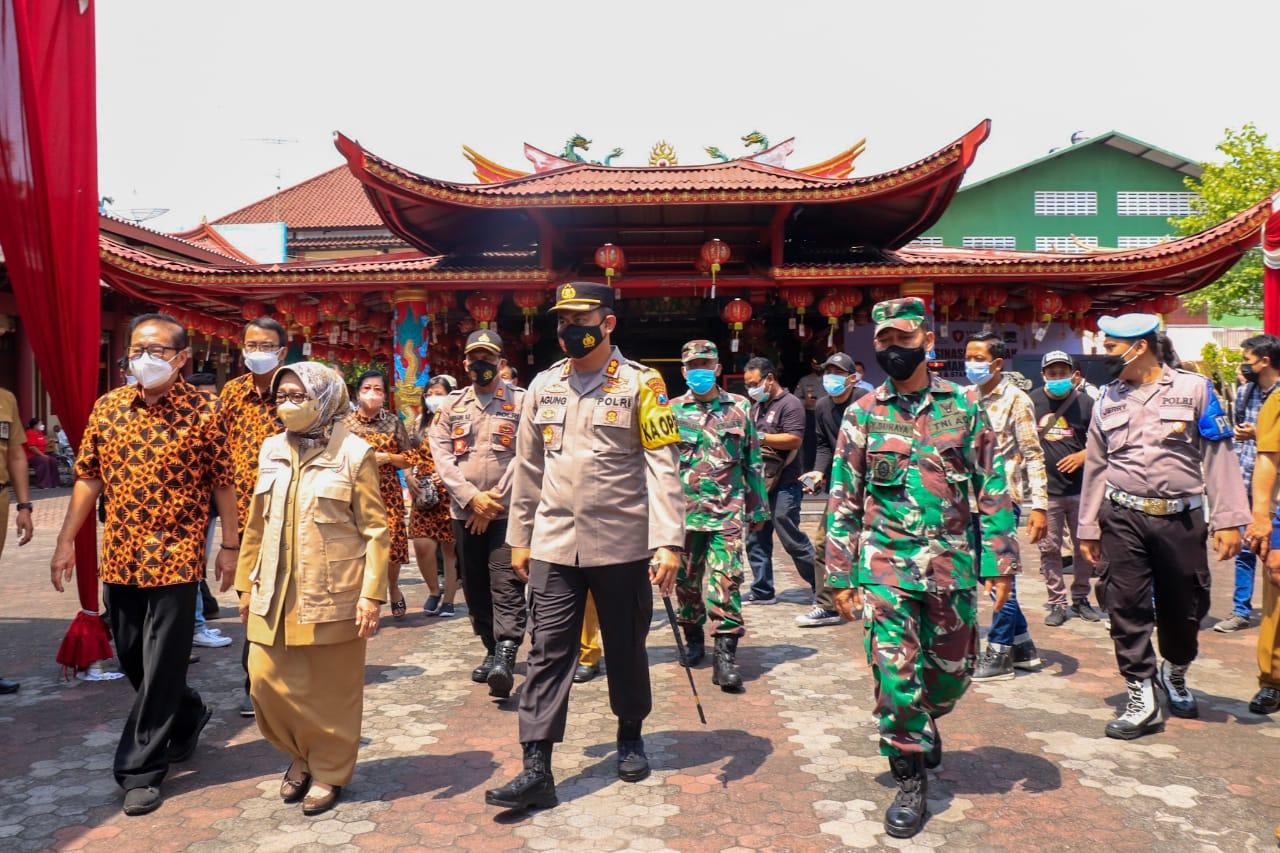 Vaksinasi Nasional, Polres Jombang Sasar Rumah Ibadah