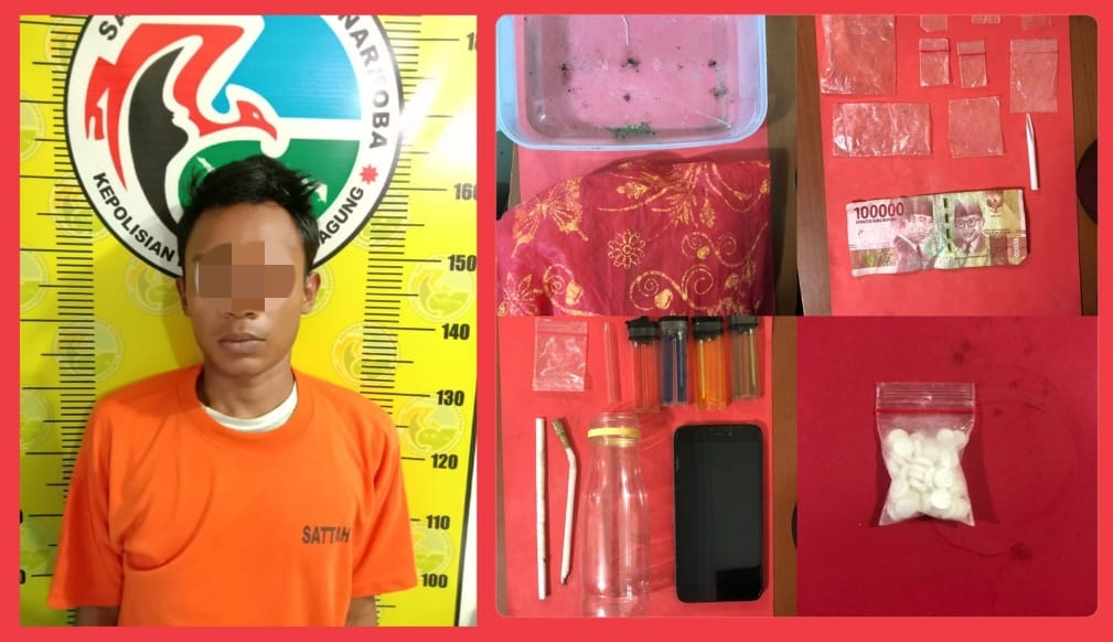 Edarkan Sabu. Warok Asal Desa Mojosari Kauman Ditangkap Satresnarkoba Polres Tulungagung