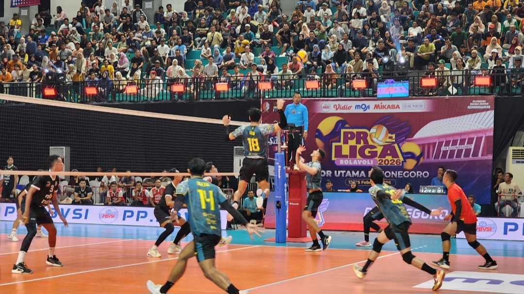 Samator Amankan Tiket Final Four Usai Kalahkan Medan Falcons di Proliga 2026 Seri Bojonegoro