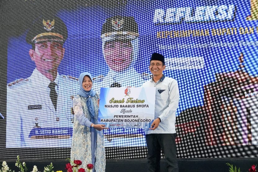 Penyerahan aset Masjid Baabus Shofa kepada Pemerintah Kabupaten Bojonegoro