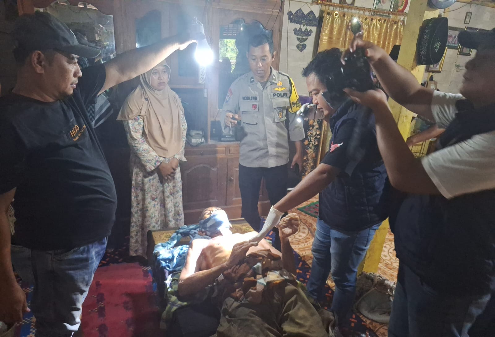 Seorang Kakek Ditemukan Meninggal Di Sawah Setelah Sholat Tarawih 