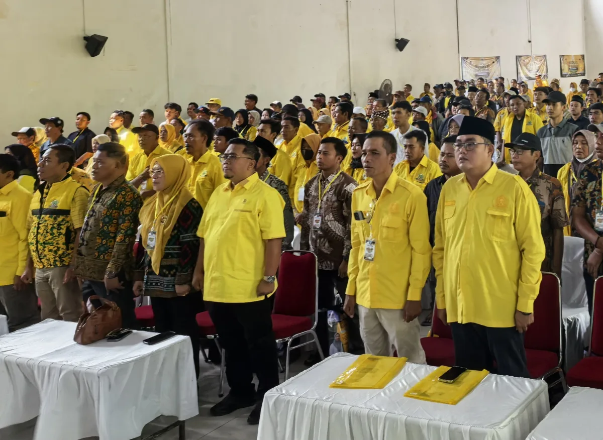 Para Kader Partai Golkar Bojonegoro dalam Muscam serentak