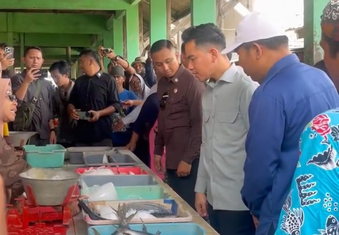 Wakil Presiden Gibran Rakabuming Raka, melakukan kunjungan kerja ke Tuban