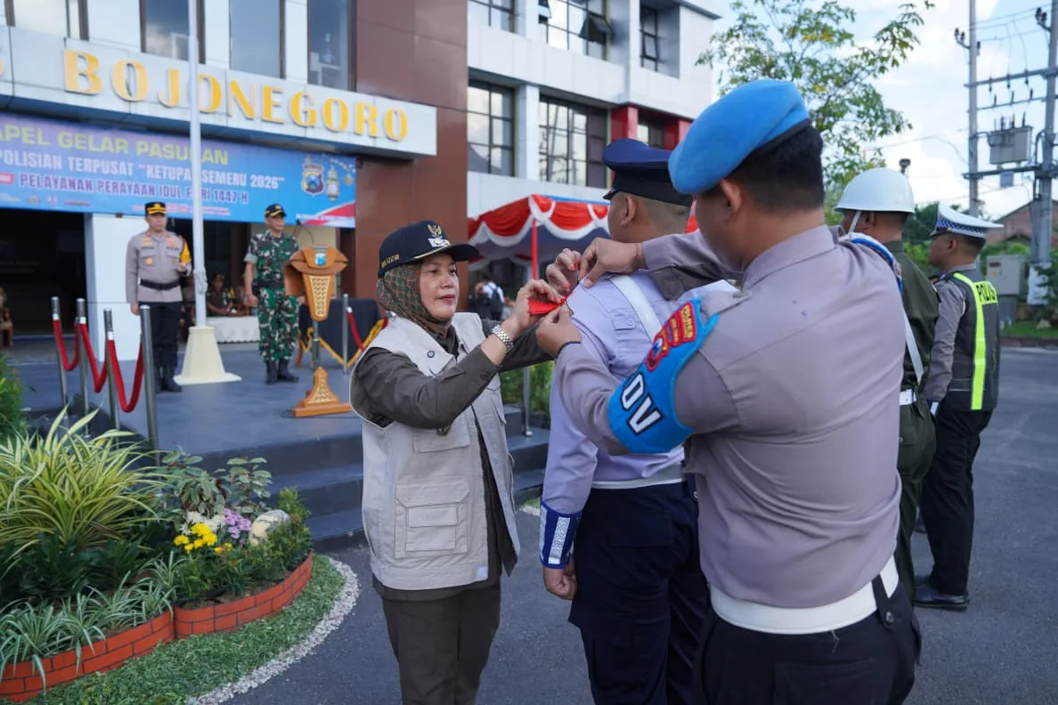 Siaga Mudik Idul Fitri 1447 H, Polres Bojonegoro Sebar Pos Pantau di Perbatasan Jatim-Jateng