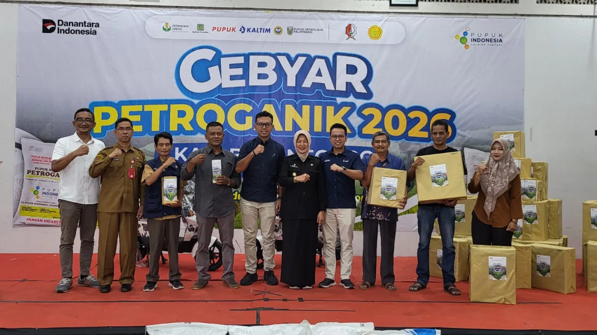 Top! Serapan Pupuk Petroganik Bojonegoro Tertinggi Kedua se-Indonesia, Produksi Padi Ikut Melejit