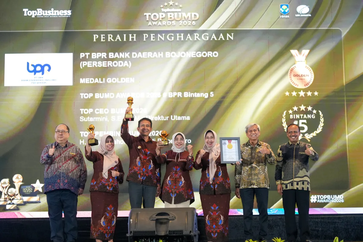 Dua BUMD milik Pemkab Bojonegoro berhasil raih BUMD Awards 2026