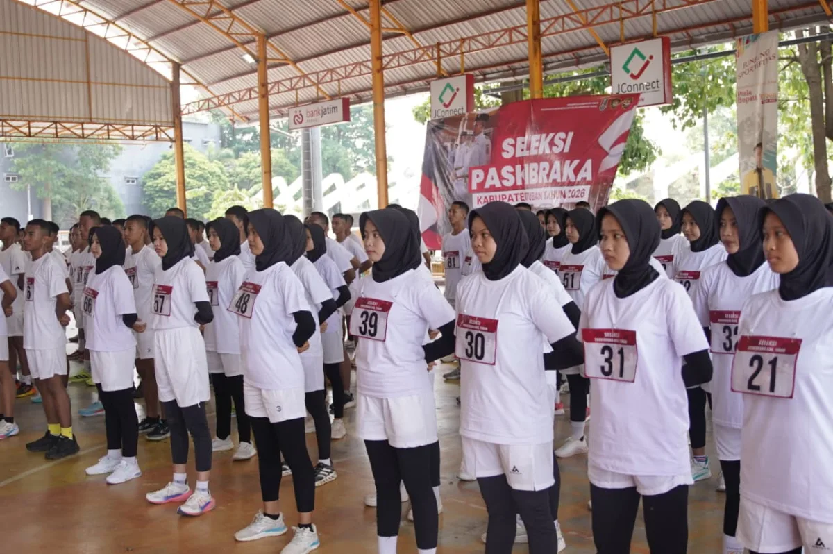Seleksi Paskibraka Tuban 2026: 135 Pelajar Berebut 78 Kursi Terpilih