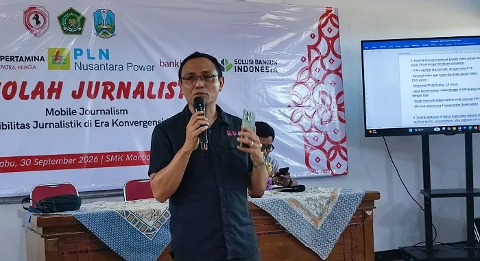 Giliran SMK Manbail Futuh Ketempatan Sekolah Jurnalistik RPS 