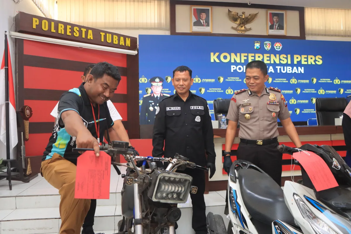 Niat Ambil Air Sawah, Motor Petani Tuban Raib Digondol Residivis Curanmor