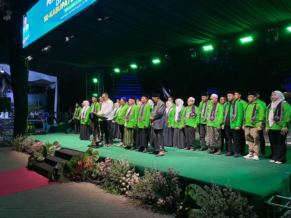 Kukuhkan Pengurus di Kayangan Api, PKB Bojonegoro Siapkan Energi Baru 2029