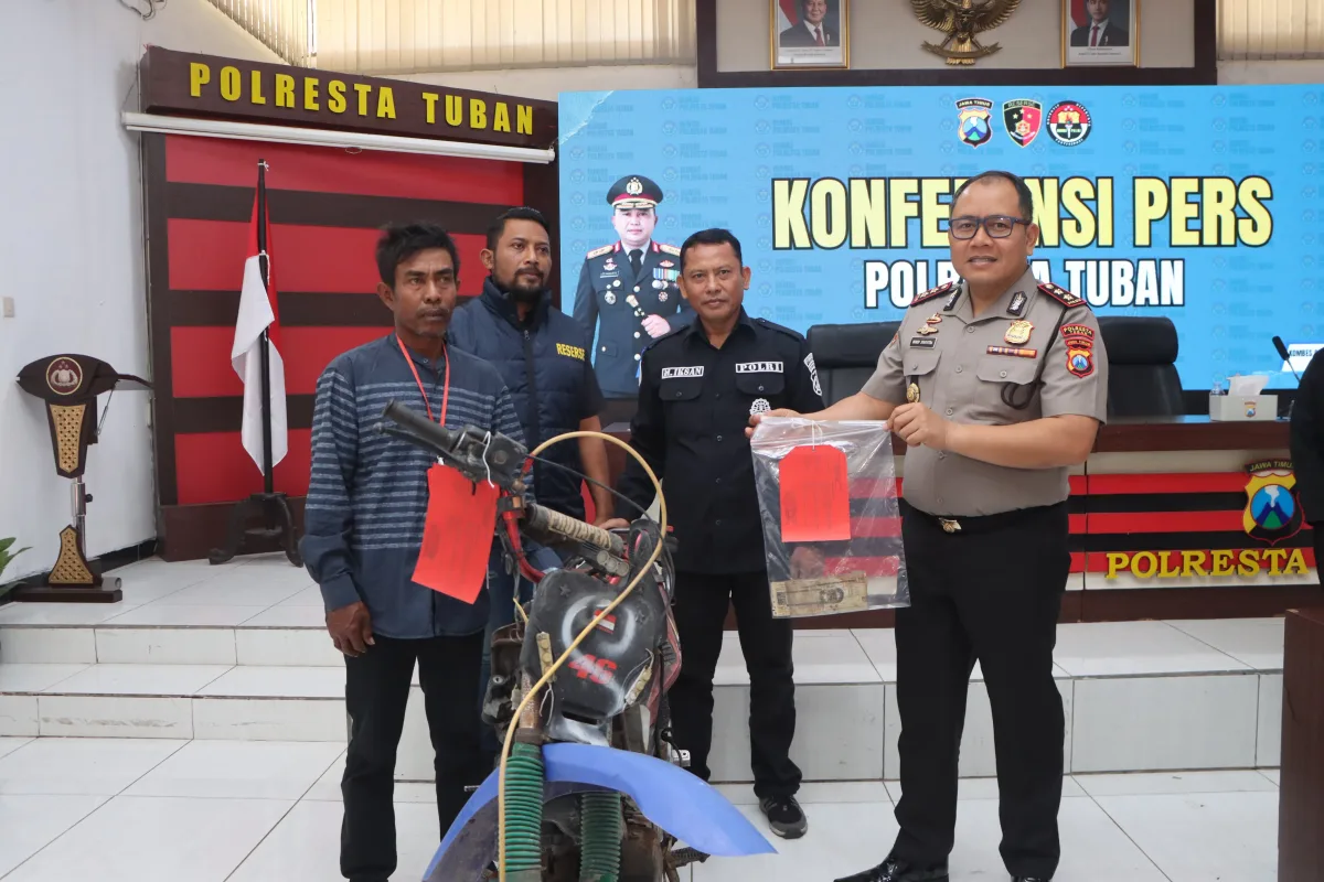 Motor Warga Tuban Raib Saat Mau ke Sawah, Pelaku Ternyata Resedivis Muda